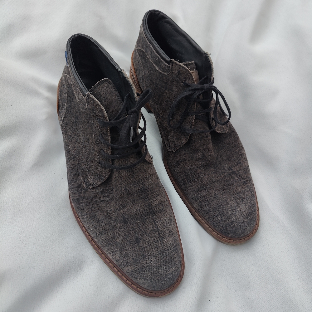 Men's Suede Chukka Lace Up Ankle Boots
